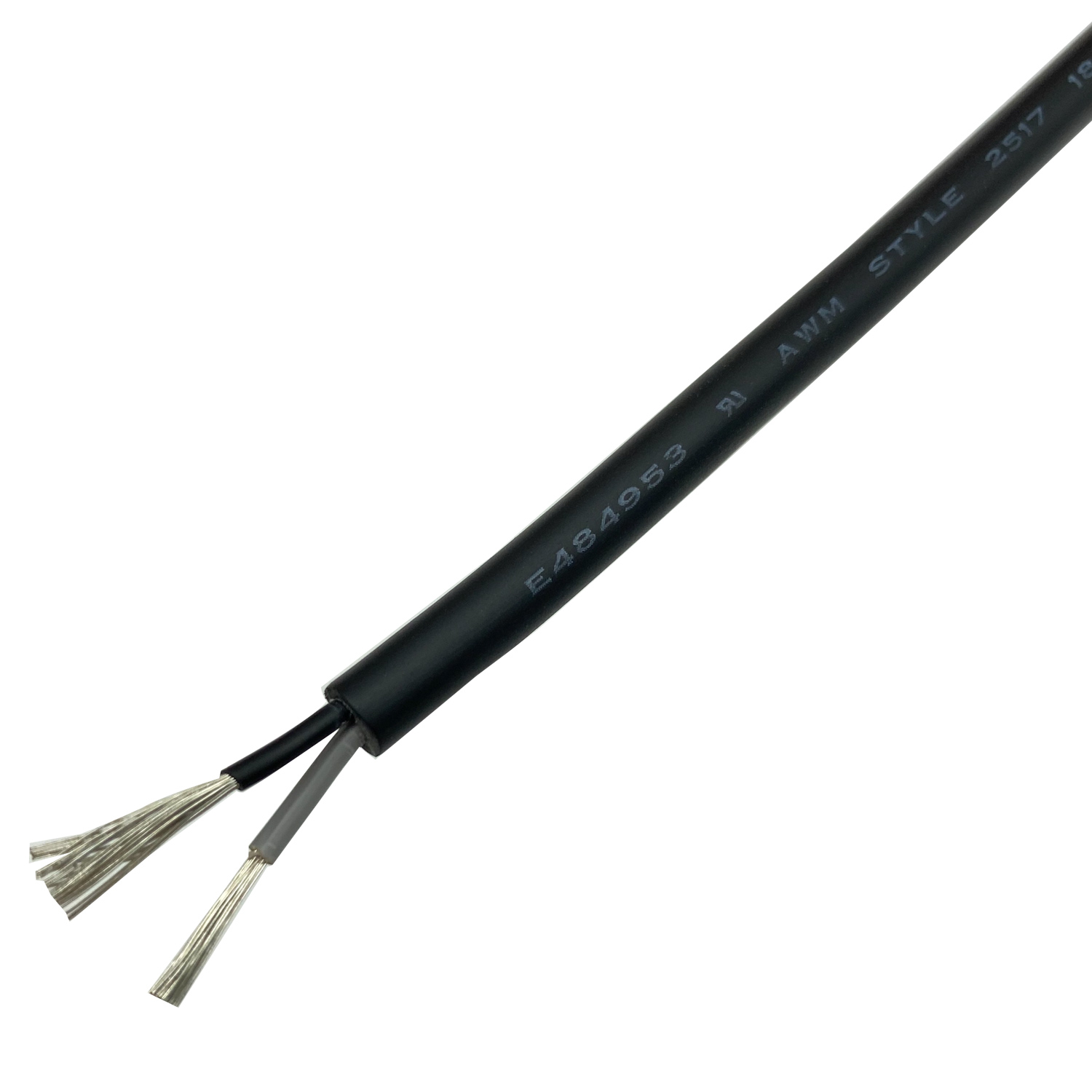 Cable de control de alimentación trenzado de lámina AL multiconductor UL2517