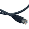 Cable de PVC blindado CAT6 Cable LAN personalizado gris azul negro