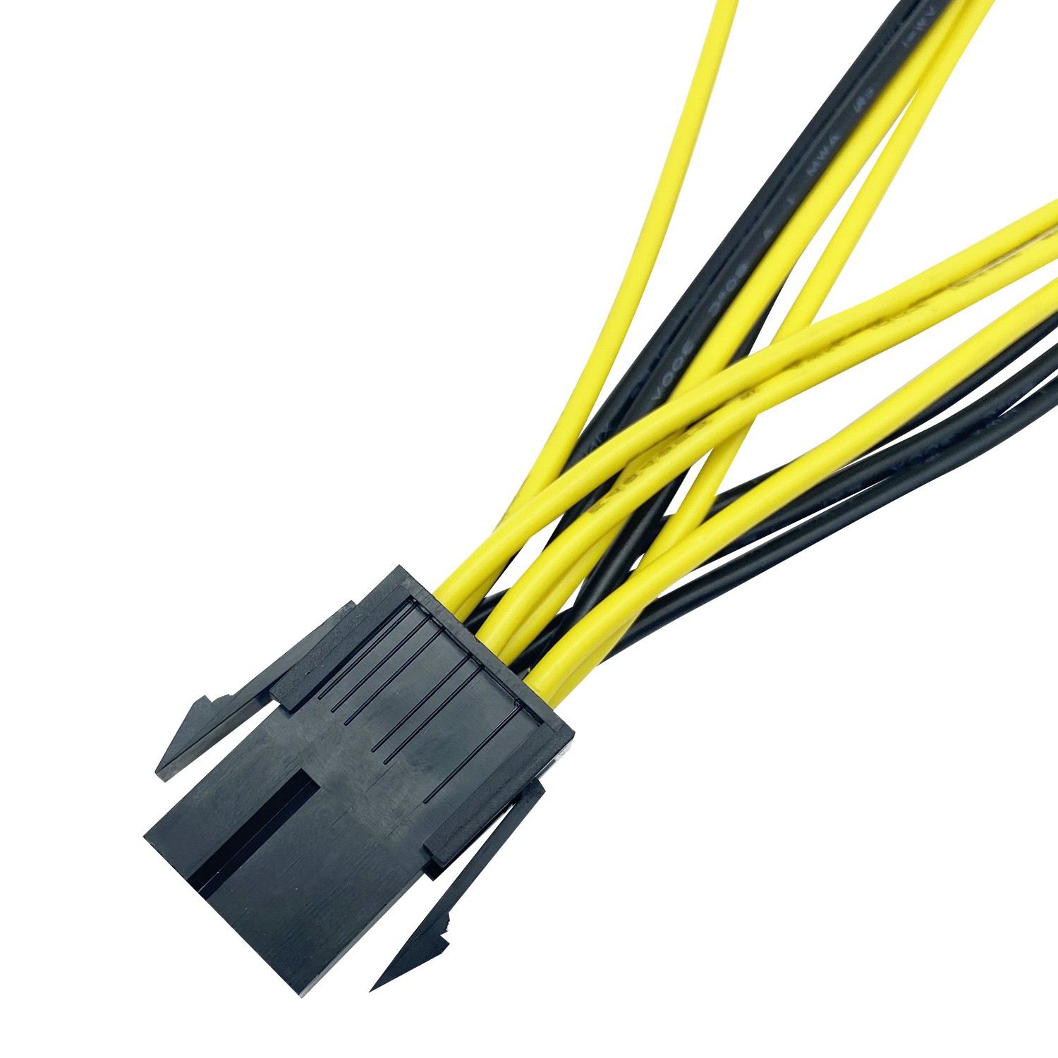 Cable de extensión de PVC 6P a conjunto de cable de conector dual 8P