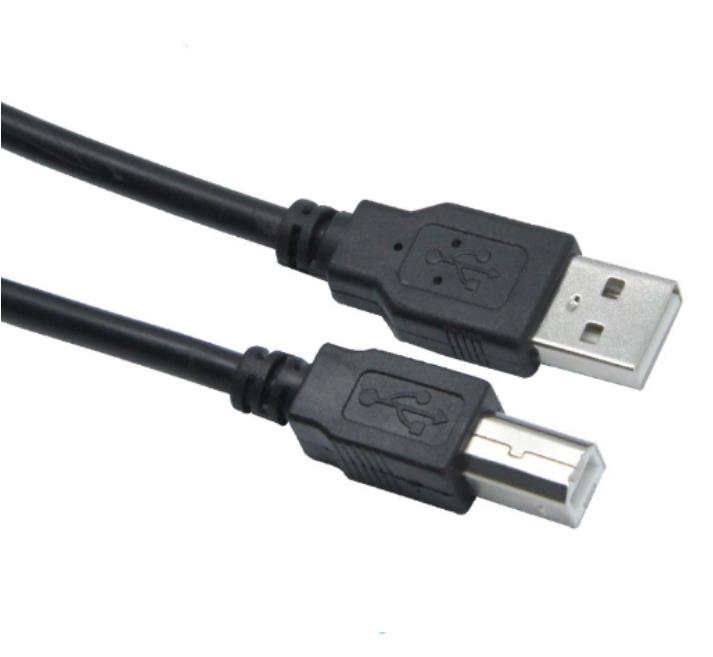 Cable de extensión USB A a B de máquina flexible con bloqueo de tornillo