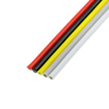 Cable plano de PVC personalizado UL1571 24AWG 5Core Lighting